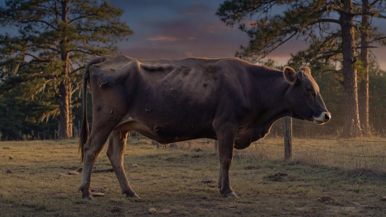 Beef cow in profile — the look BCS is for
